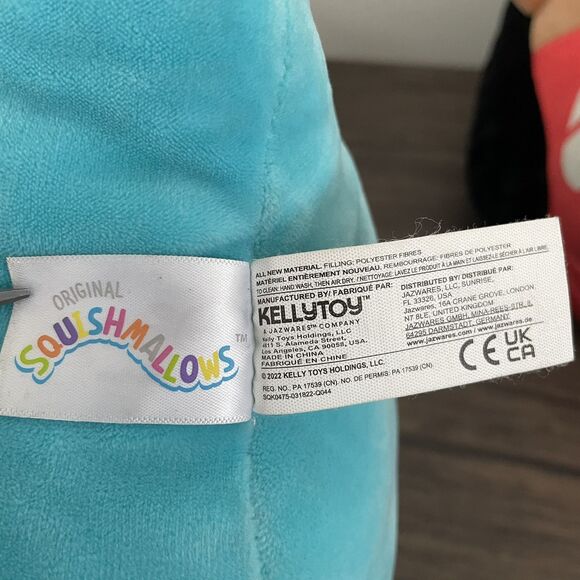 Squishmallow Official Kellytoy Disney Monsters Inc Sully 11" Plush Toy No Tags - Picture 8 of 8